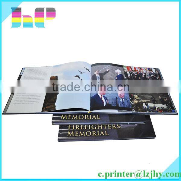 A4 Classic Black and White Hardcover Book Printing
