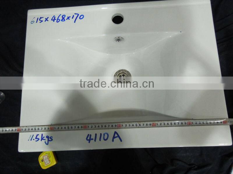 Chaozhou Bathroom Product Cabinet ceramic WASHBASIN 4110
