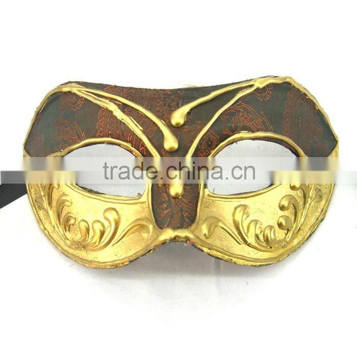 Custume Carnival Accessories HT-HF012 Plastic Half Face Party Eye Mask and Plastic Face Mask