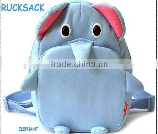 2013 Nice Children Backpack Baby School Bags Cartoon Animal Backpack Shoulder Bag