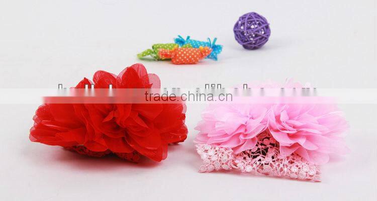 2013 New Flower Lace Baby Girl Headband