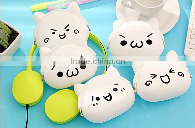 2015 Fashion Silicone Bag ,Silicone Purse.Silicone Coin Purse,silica gel coin purse