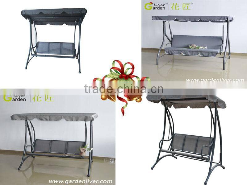 2 seater modern swing chair,steel swing chair parts