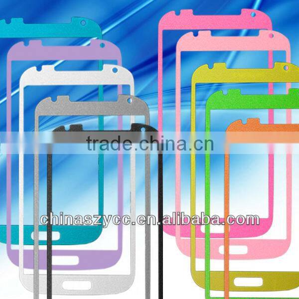 Colorful Screen Guard ,Leather Colorful Screen Protector for sam s4
