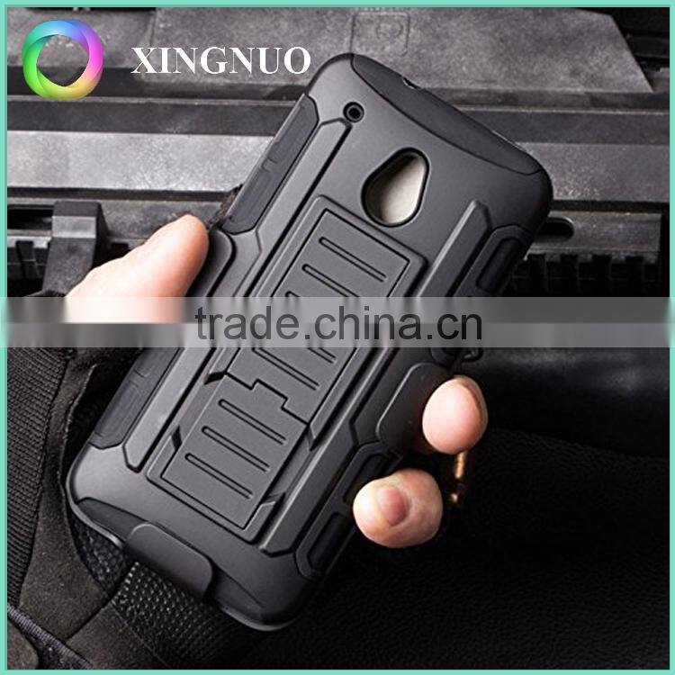 Belt Clip with Kickstand Bumper Case for HTC One Mini M7 Mini M4