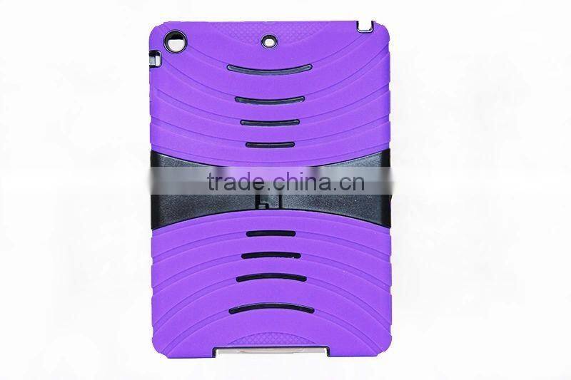 Tablet case For iPad Air 2 Electric wave line heavy duty shock proof case