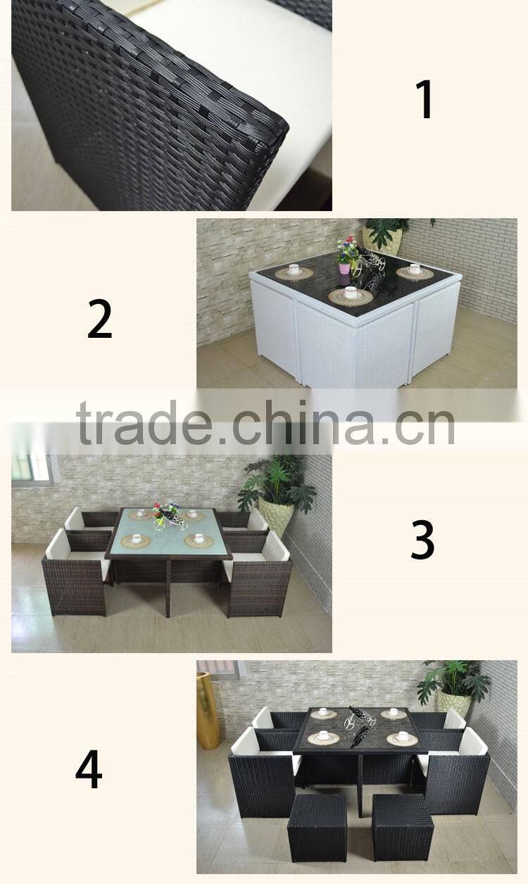 Gardeners Eden Furniture Wicker Outdoor Rattan Patio Garden Room Rattan Furniture Set