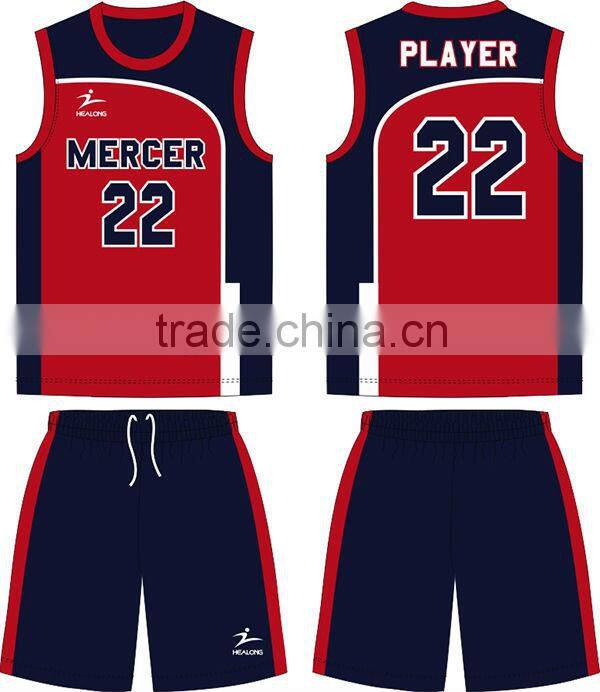 european basketball slayer v-neck basketball jersey