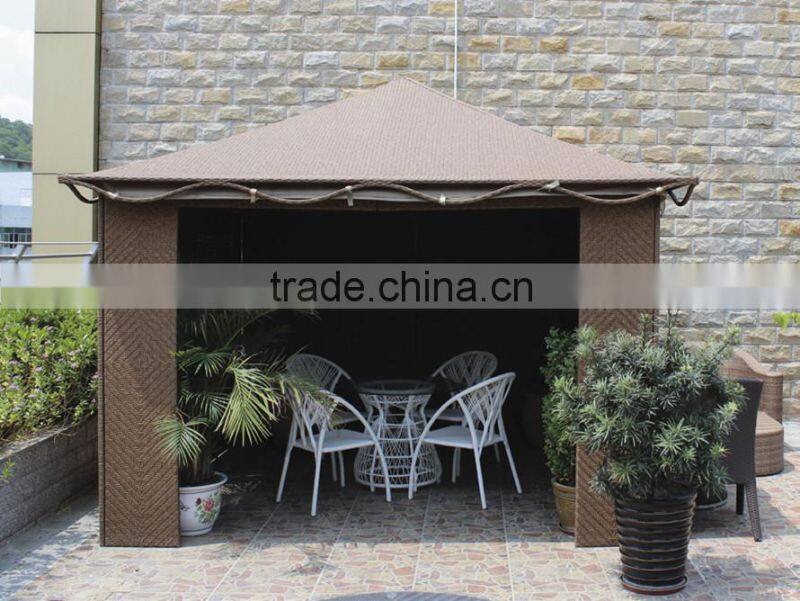 KD Rattan Summer Gazebo Tent House