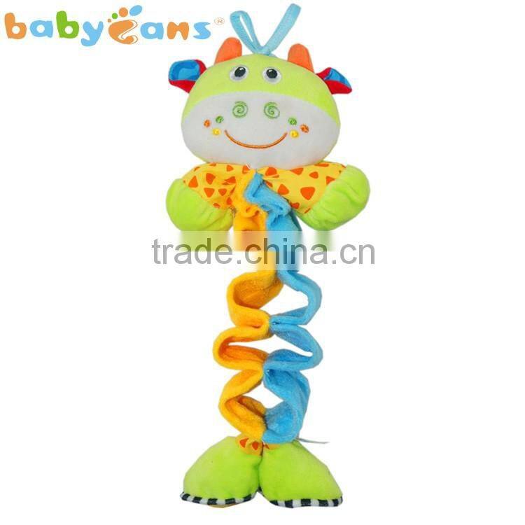 Baby Bell Rattle Plush Toy Infant Toy