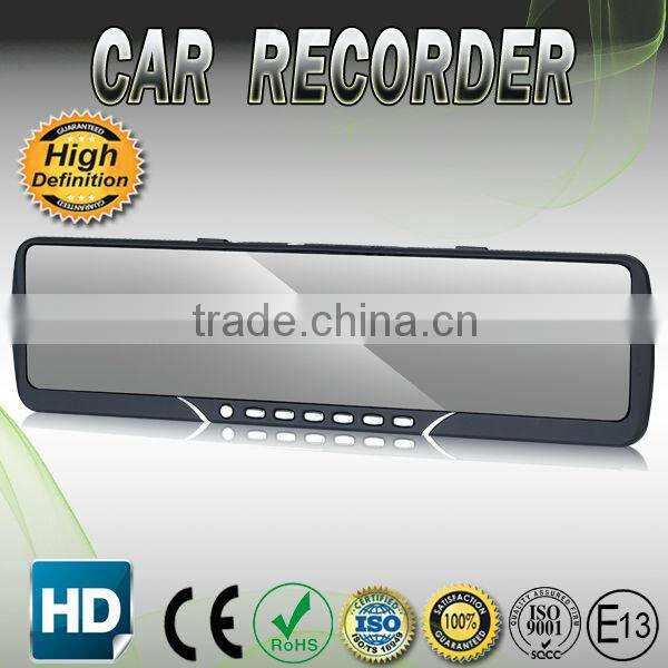 Car DVR Rearview Mirror With G-sensor Funtion