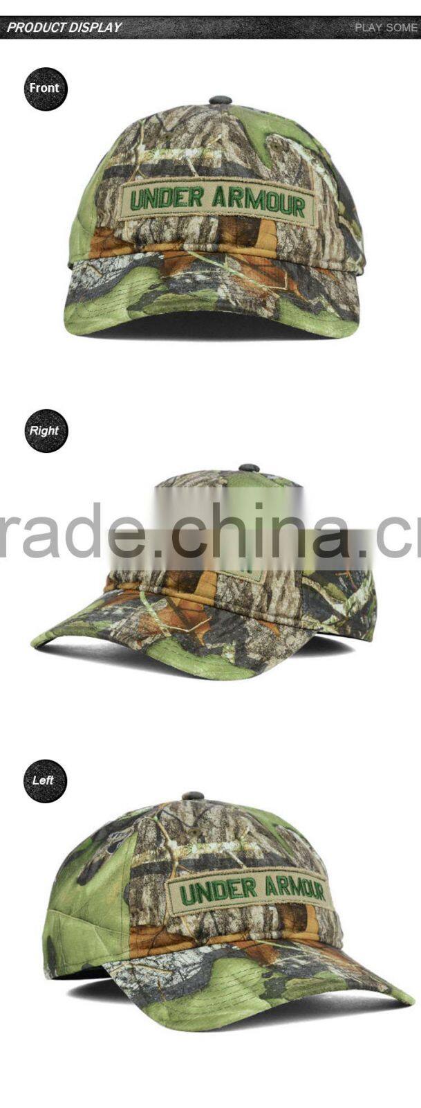 Alibaba Trade Assurance unique cypress design cycling hunting camo cap