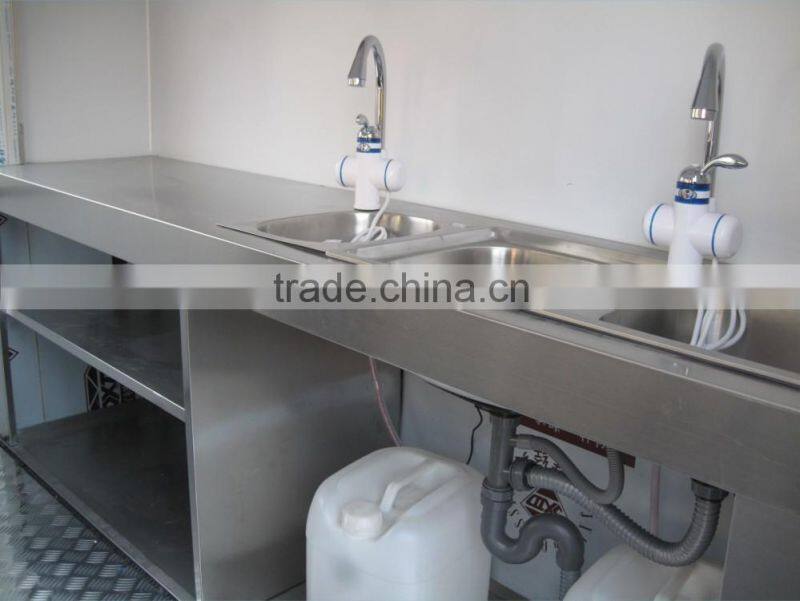 factory price. snack customized commerical food trailer