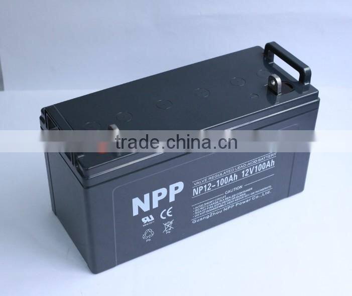 12V110AH Nice performance sla made in china battery