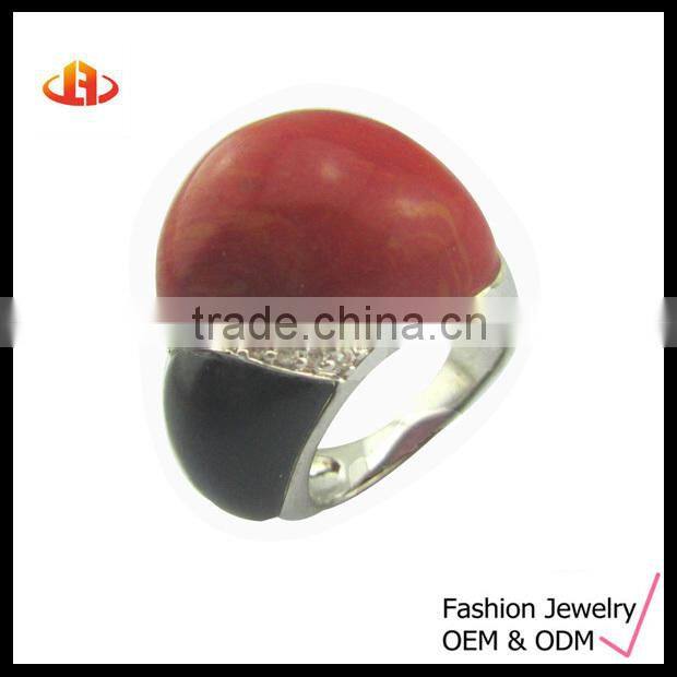 Dedicate Silver Ruby Platinum Ring