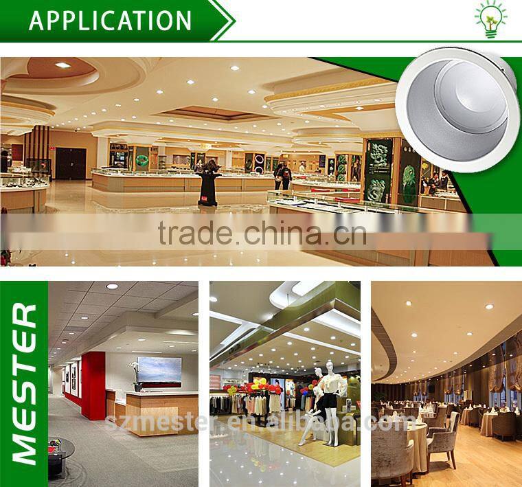 6" 8" 25w recessed downlight with ul cul listed 100-277v CRI80 5 years warranty