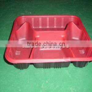 OEM plastic blister packaging,ps plastic blister tray for food serving