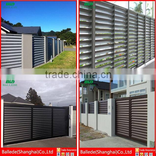 Aluminum Blinds louver fence