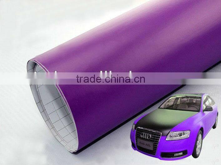 New arriving 1.52m color PVC vinyl car sticker with bubble free