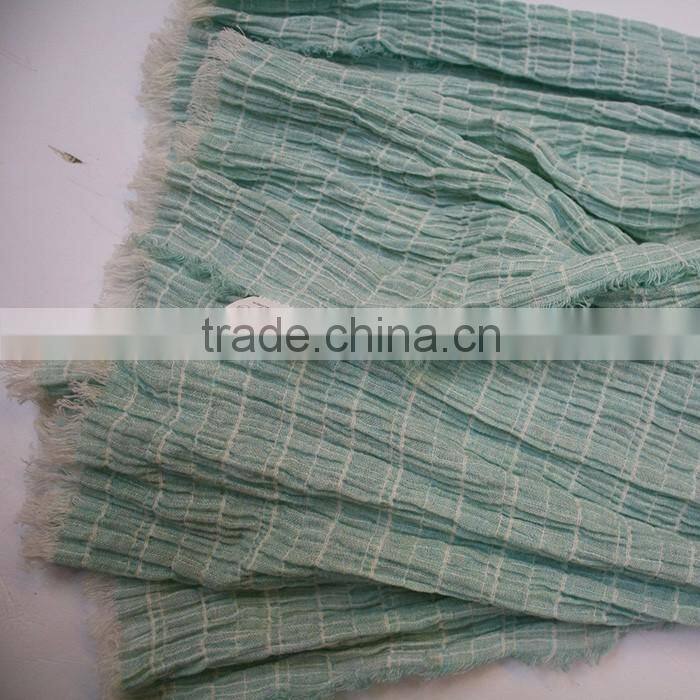 good quality crumple cotton infinity scarf