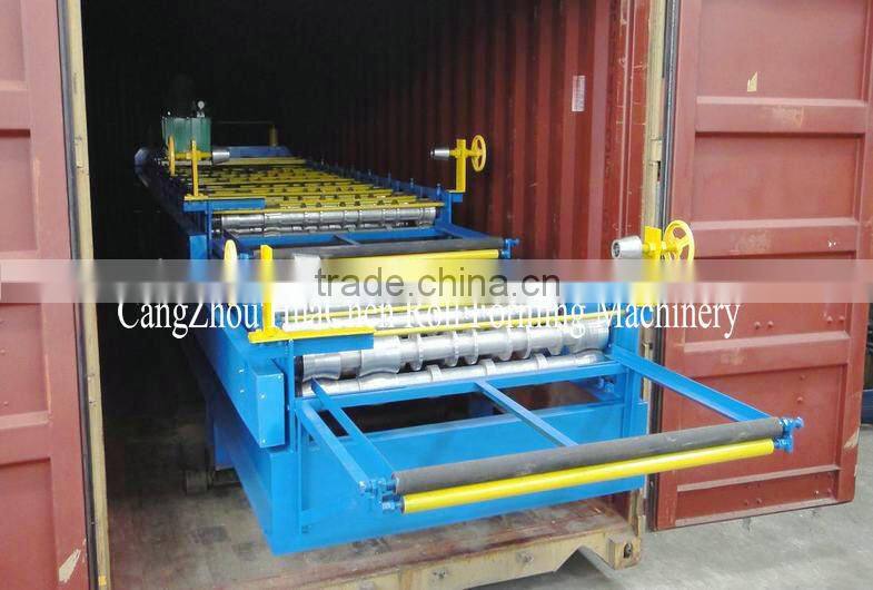 High Efficient Ridge Cap Roll Forming Machine NEW MADE IN CHINA