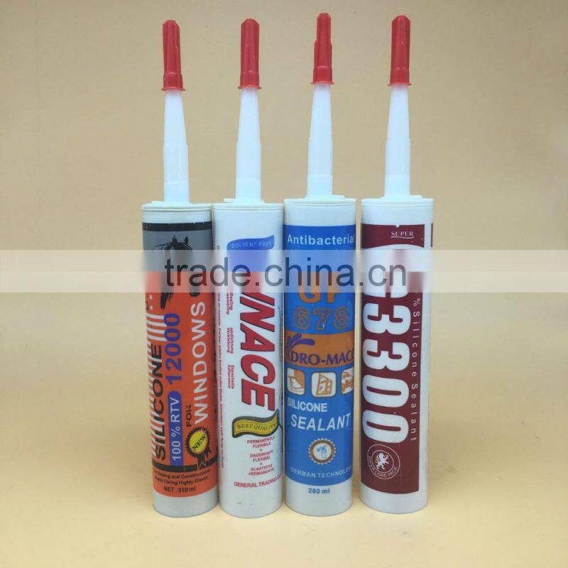 concrete and metal curtain wall interface neutral silicone sealant