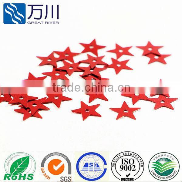 Star Shape Red Color Jewelry Loose Sequin&Paillette Beads for Crafts!!