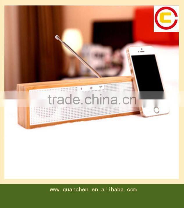 NFC Bamboo Bluetooth Speaker