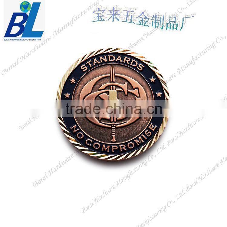 Antique nickel horse design souvenir challenge coins