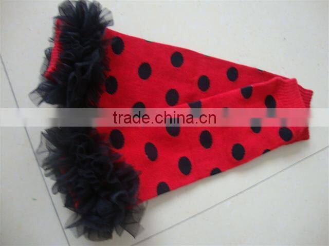 No MOQ! cotton chevron baby sock ruffle, baby leggings, baby leg warmers wholesale