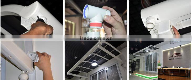 2015 decorative aluminum rain-proof shed for sales