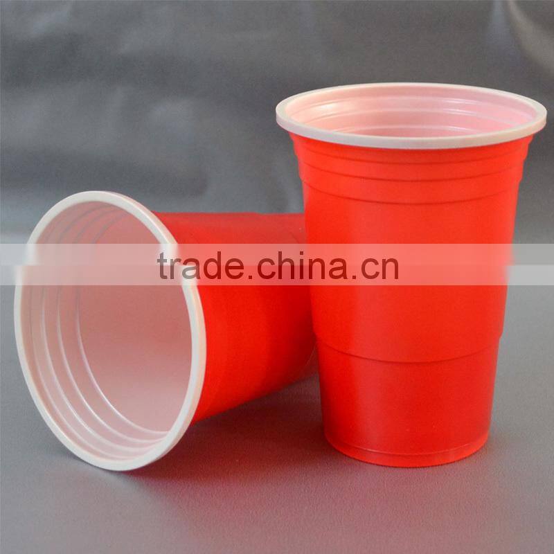 16oz PP disposable plastic cups drinking cup ,weifang