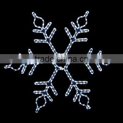 Christmas decorative snow rope light motif 2d