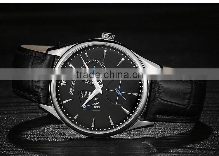 2016 High Quality Fashion Style Waterproof Stainless Steel Wrist Watches Men