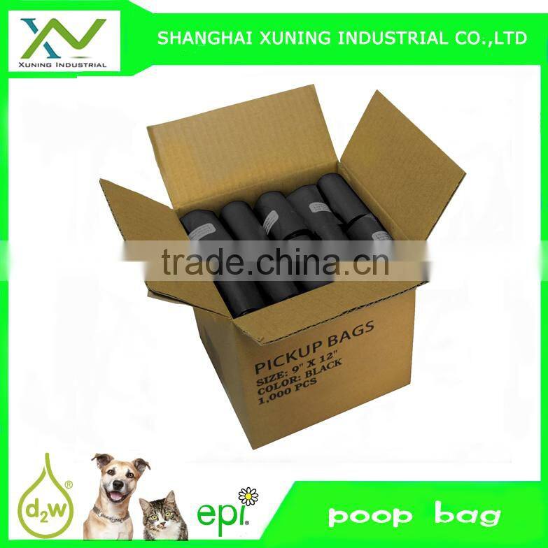 Eco-friendly dog waste bag with cute dispenser