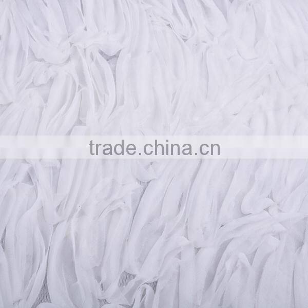 hot sale chiffon ribbon embroidery lace embroidery fabric