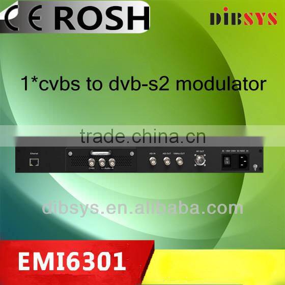 Professional HDMI MPEG-4/h.264 encoder/dvb-s and dvb-s2 hd encoder modulator