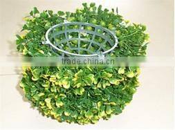 artificial boxwood hedge wall with UV certification