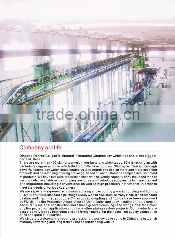 Reducing grooved cross