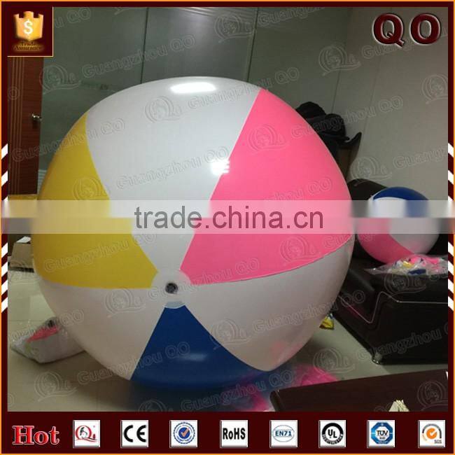 Promotional giant colorful beach ball fabric covered beach ball