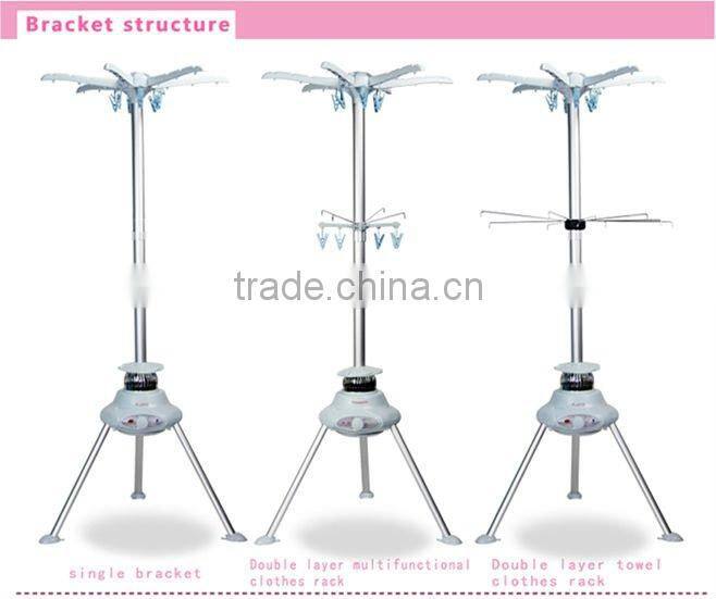 1200W china imported automatic portable electric clothes dryer with rotating