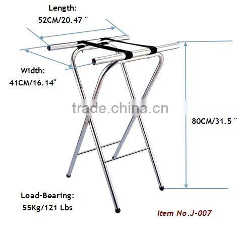 GZ MAX X-3 Square Tube Foldable Steel Luggage Racks