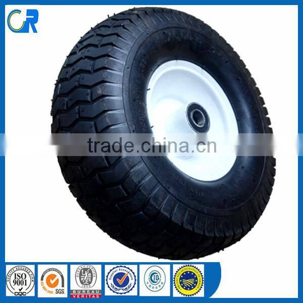 Lawnmower rubber tire