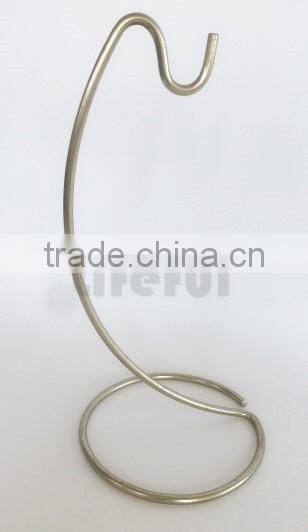 Metal Banana Holder, 1 Count, Satin nickel