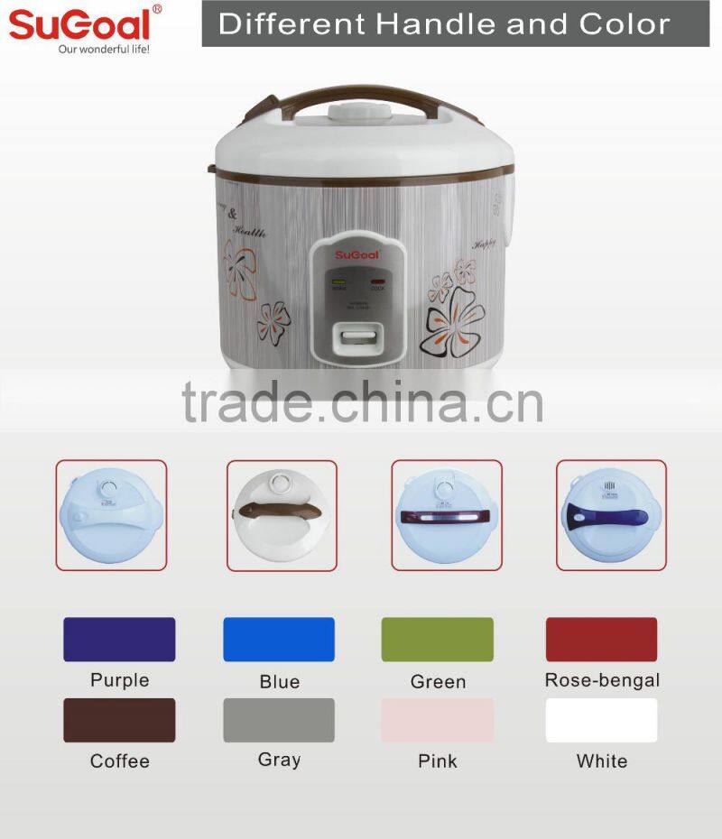 2015 SuGoal high quality stainless steel inner pot rice cooker