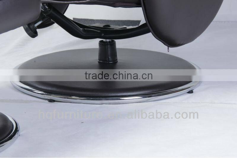 HQ-6026 new design black leather recliner chair / relax chair / living room furniture