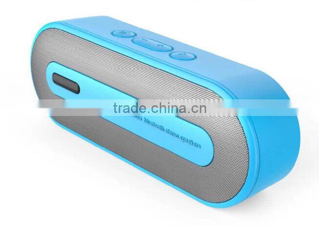 New Mini Unique Design USB Speaker Bluetooth Wireless Speaker With FM Radio TF Card