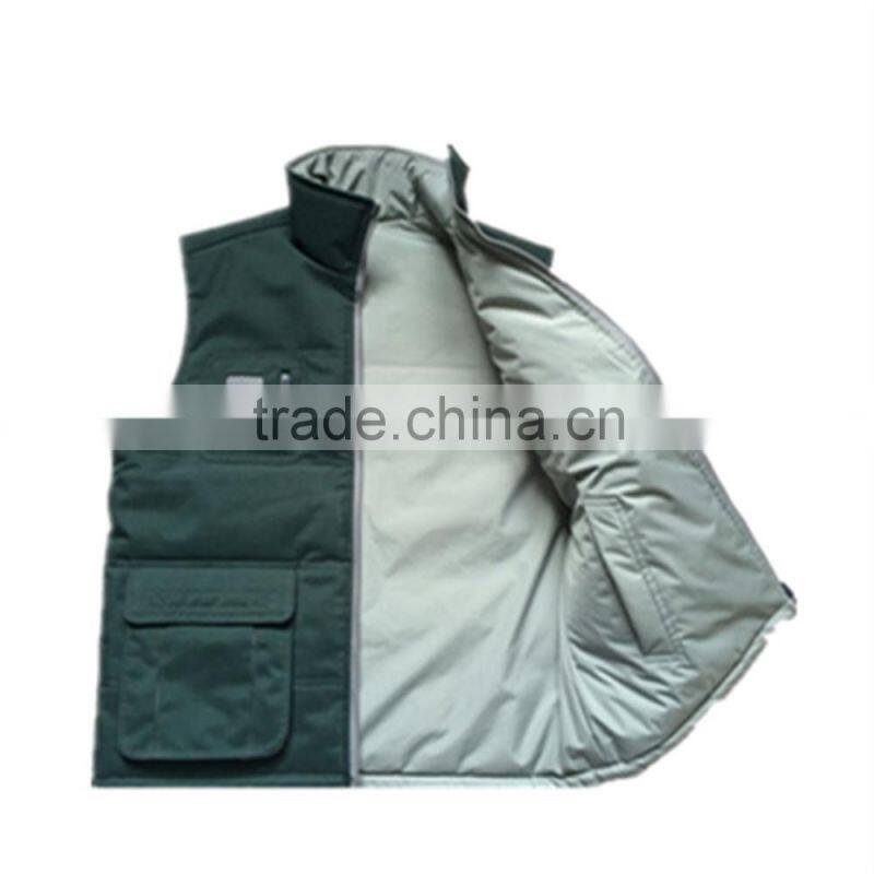 Rip-stop Waterproof Bodywarmer Winter padded Vests Chinese Manufacturer