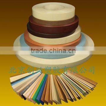 solid pvc banding for school furniture