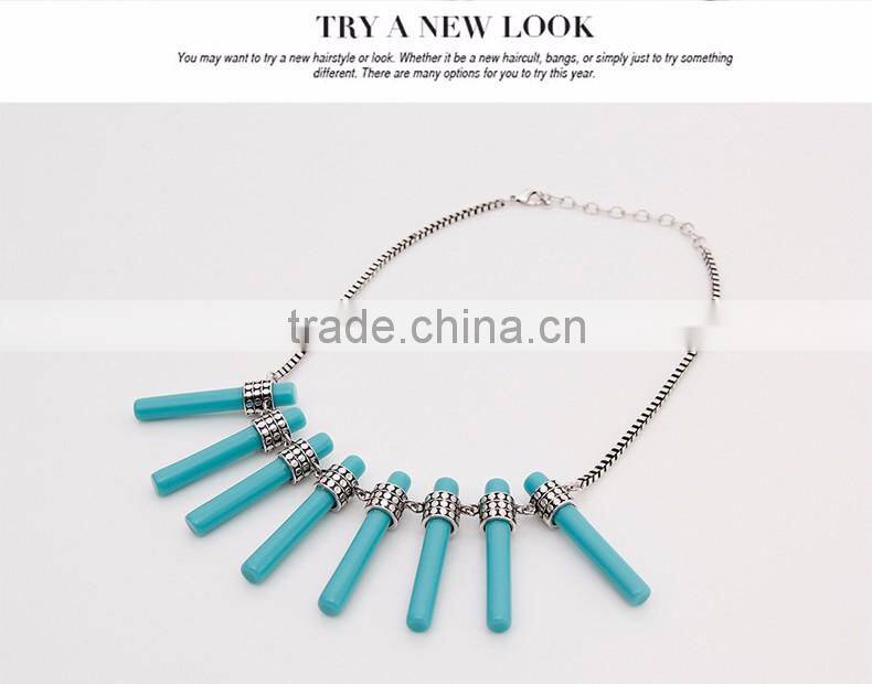 New Design Fashion Crystal Necklaces Women Luxury Statement Diamond Necklace Jewelry SKA8456